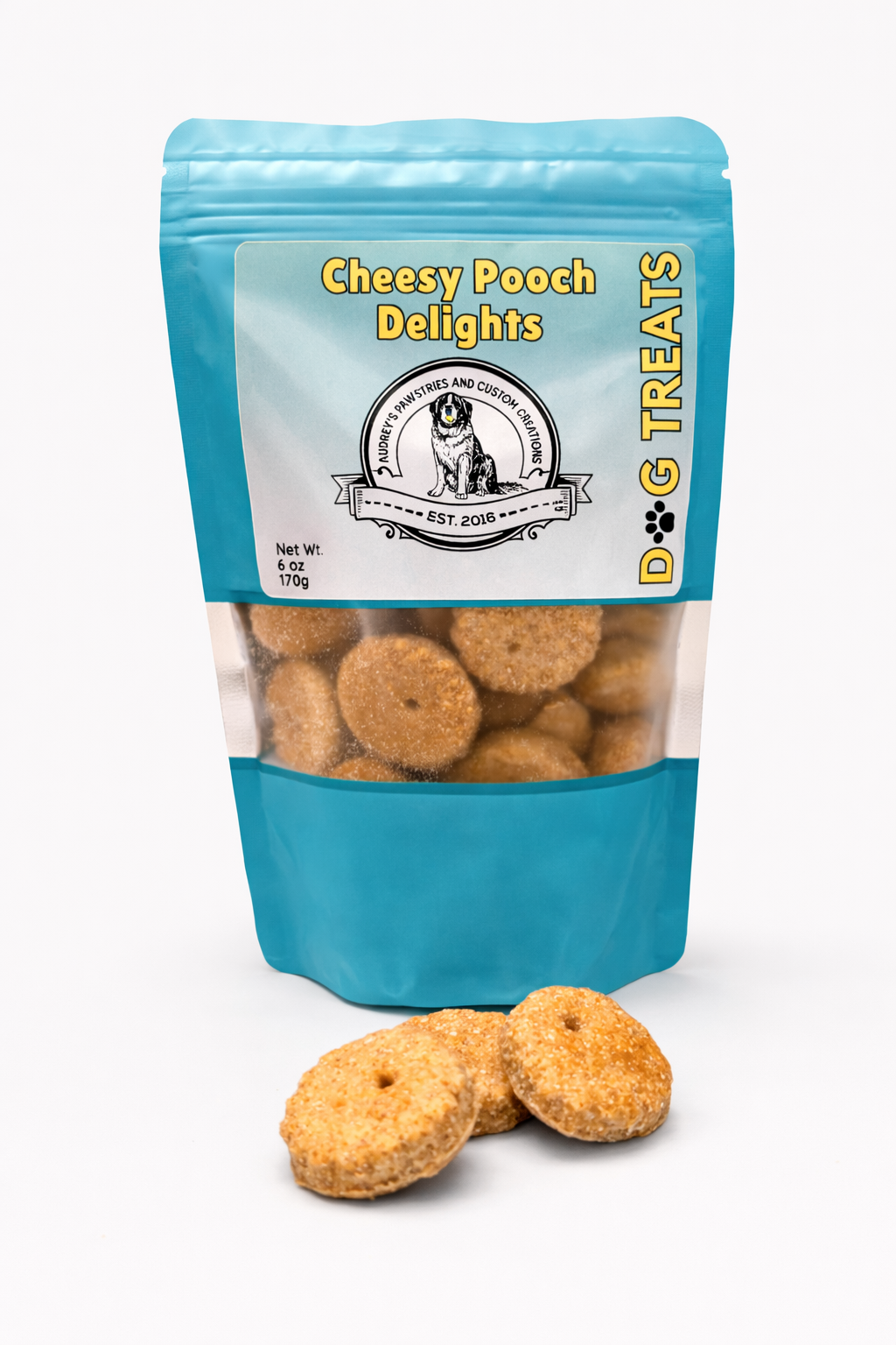 Double Cheese Biscuit Dog Treats