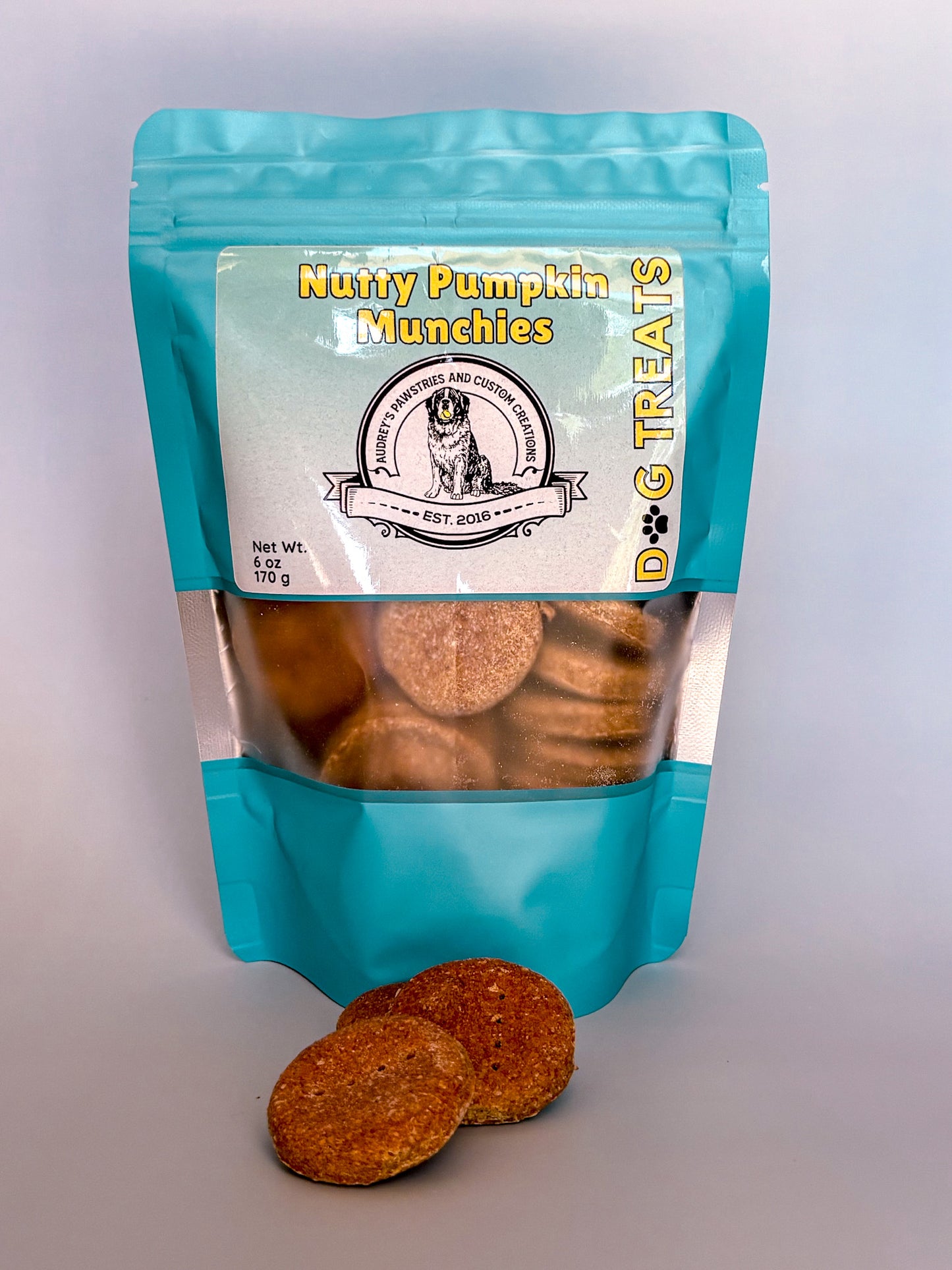 Pumpkin Peanut Butter Dog Treats